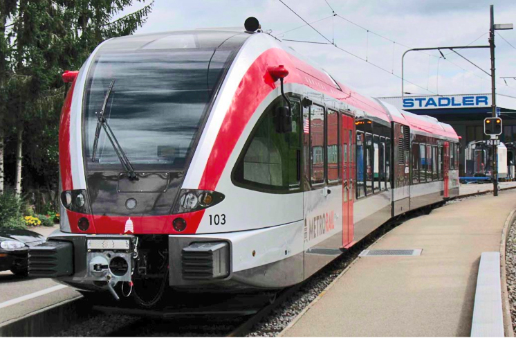 GTW 2-6 Austin Triebwagen für Texas – zur Sicherheit mit Puffern