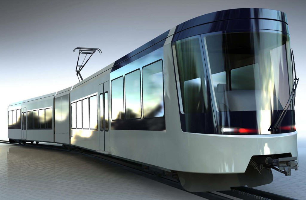 Stadler Puy Futuristisch auf den Puy de Dôme (Bild: Stadler Rail)
