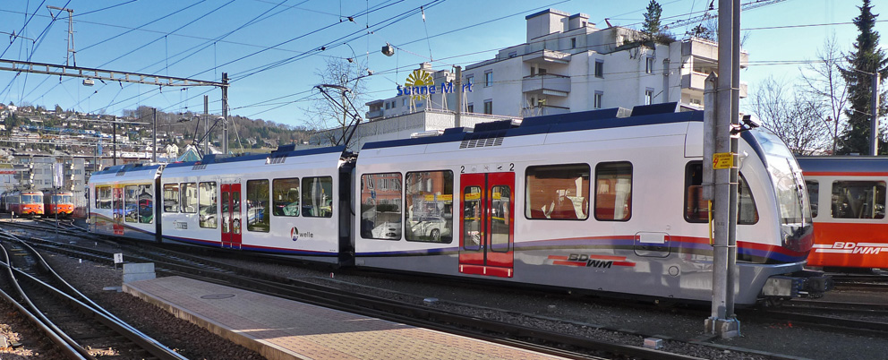 Diamant für BDWM Der strahlende Diamant protzt mit einer Business-Class mit allem Komfort (Foto: Stadler)