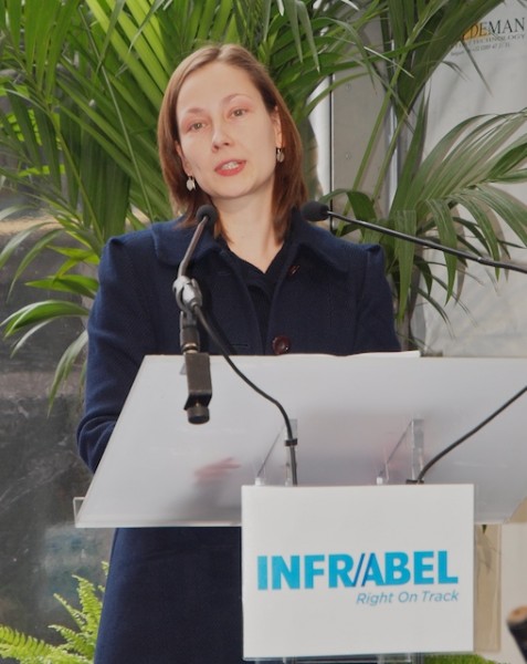PC080723 Inge Vervotte, Ministerin für den öffentlichen Dienst und öffentliche Unternehmen (Foto: Weidelich)