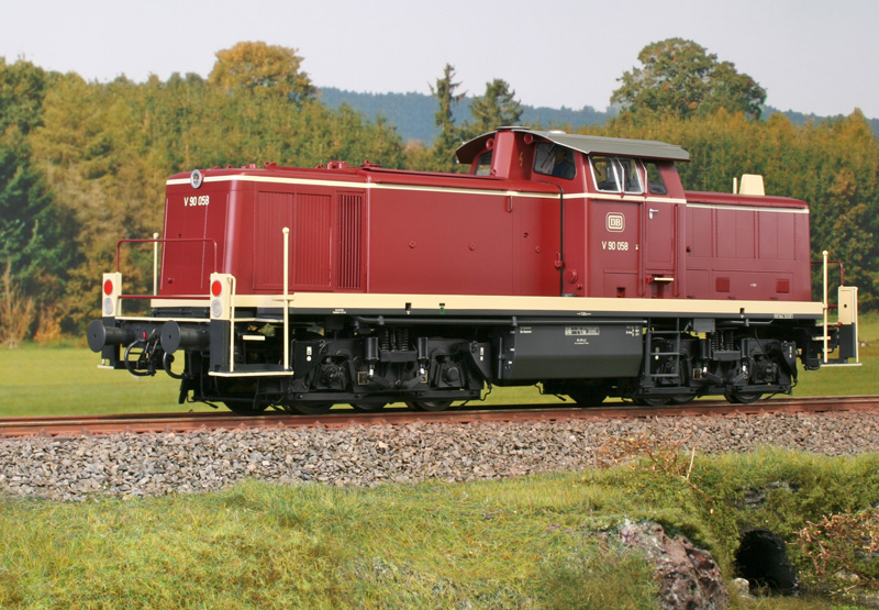 V900001 Das KM1-Modell der V90 ist ein Juwel für anspruchsvolle Modellbahner (Foto: KM1 Modellbau)